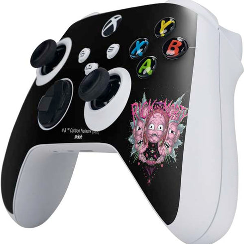 Adult Swim Rick and Morty Split Head Rick Xbox Series S Controller Skin